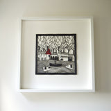 The Sea Papercut by Caroline Rees