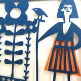 Gardening Paper Cut