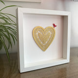 Personalised Gold Heart