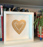 Personalised Gold Heart