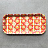 Orange Marguerite Tray