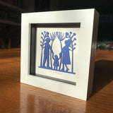 Family Mini Paper Cut