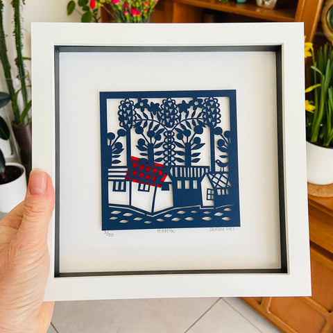 Hiraeth Paper Cut Artwork