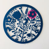 Flora Paper Cut