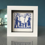 Family Mini Paper Cut