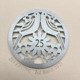 Silver Mini Framed Paper Cut