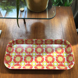 Orange Marguerite Tray