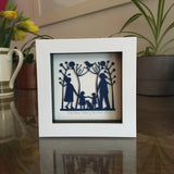 Family Mini Paper Cut