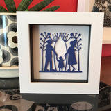 Family Mini Paper Cut