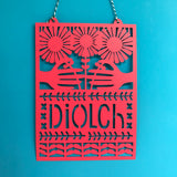 Diolch Paper Cut