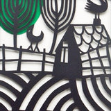 Paper Cutting Workshop inc materials, framing and refreshments.