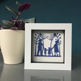 Family Mini Paper Cut