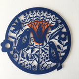 Winter Birds Paper Cut