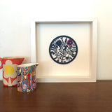 Flora Paper Cut