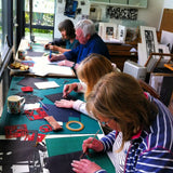 Paper Cutting Workshop inc materials, framing and refreshments.